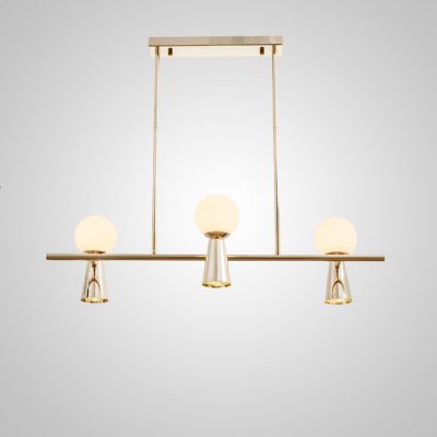 Потолочный светильник ABELINA LONG L6 Gold White ImperiumLoft 203770-23