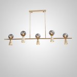 Потолочный светильник ABELINA LONG L10 Gold Grey ImperiumLoft 203775-23