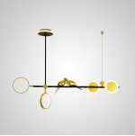 Подвесной светильник JUGGLE Black ImperiumLoft 203903-23