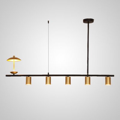 Подвесной светильник HETLEY L120 Gold Black ImperiumLoft 203906-23