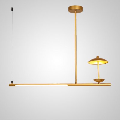 Подвесной светильник HETLEY B L2 Gold ImperiumLoft 203908-23