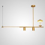 Подвесной светильник HETLEY B L4 Gold ImperiumLoft 203912-23