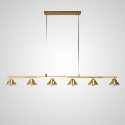 Подвесной светильник GENRE LONG L6 Brass ImperiumLoft 203924-23