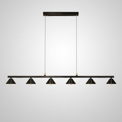 Подвесной светильник GENRE LONG L6 Black ImperiumLoft 203925-23