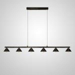 Подвесной светильник GENRE LONG L6 Black ImperiumLoft 203925-23