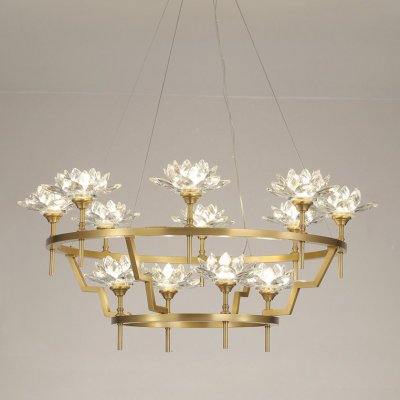 Подвесная люстра LOTOS D80 12 lamps ImperiumLoft 203932-26