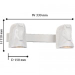 Настенный светильник Favourite 2040-2W Cavallina