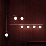 Подвесной светильник BARRA L88 Gold ImperiumLoft 204153-26