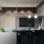 Подвесной светильник BARRA L88 Gold ImperiumLoft 204153-26