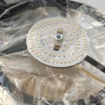 Реечный светильник PALMA Wall lamp 2 шара + 1 вазон горизонтальная ImperiumLoft 204172-22