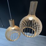 Подвесной светильник SECTO Octo 4240 Lamp Light wood ImperiumLoft 204455-22