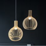 Подвесной светильник SECTO Octo 4240 Lamp Light wood ImperiumLoft 204455-22