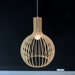 Подвесной светильник SECTO Octo 4240 Lamp Light wood ImperiumLoft 204455-22