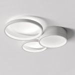 Потолочная люстра в виде колец TWINE 3 rings White ImperiumLoft 204611-26