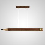 Подвесной светильник SWAN L120 Dark Wood ImperiumLoft 204632-23