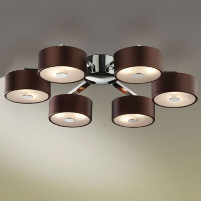 

Люстра Odeon Light 2047/12С Salar хром/коричневый, 2047/12C