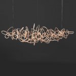 Подвесной светильник COUNTESS L95 Rose Gold ImperiumLoft 204709-23