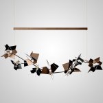 Подвесной светильник BERGAMO L150 Bronze ImperiumLoft 204726-23