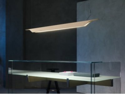 Подвесной светильник Foscarini TROAG большой светильник Foscarini цвета натурального дерева