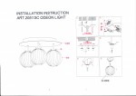 Люстра потолочная Odeon light 2051/3c STERO