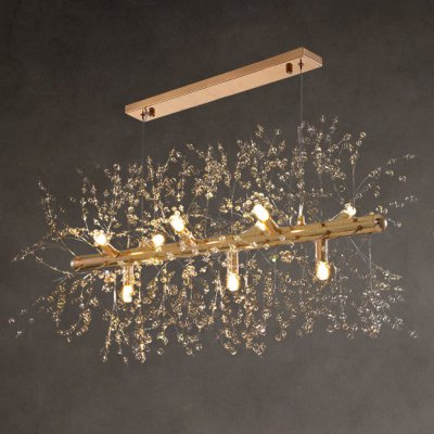 Потолочный светильник ROSALIA LONG L72 Brass ImperiumLoft 205358-23