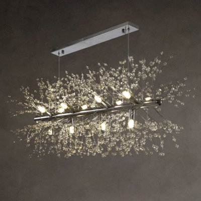 Потолочный светильник ROSALIA LONG L92 Chrome ImperiumLoft 205360-23