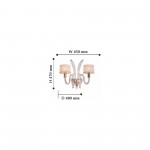 Настенный светильник Favourite 2054-2W Clementine