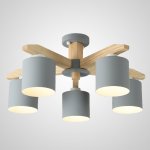 Потолочная люстра CRISS L5 Grey ImperiumLoft 205529-23