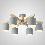 Потолочная люстра CRISS L6 Grey ImperiumLoft 205530-23