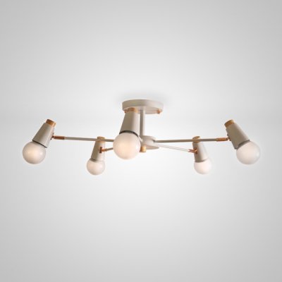 Потолочная люстра ROTARY L5 White ImperiumLoft 205624-23