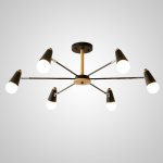 Потолочная люстра ROTARY L6 Black ImperiumLoft 205626-23