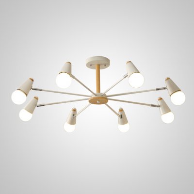 Потолочная люстра ROTARY L8 White ImperiumLoft 205628-23