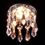 Светильник Elektrostandard точечный с хрусталем Asfour 2056 CH хром