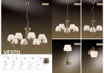 Люстра подвесная Odeon light 2057/3 VESTO