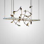 Подвесной светильник ALLURE L95 Brass ImperiumLoft 205781-23