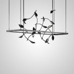 Подвесной светильник ALLURE L95 Black ImperiumLoft 205782-23