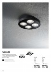 Потолочный светильник Ideal lux GARAGE PL4 SQUARE BIANCO (205786)