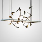 Подвесной светильник ALLURE L150 Brass ImperiumLoft 205788-23