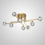 Потолочная люстра RH CH L8 Brass ImperiumLoft 205797-23