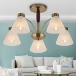 Люстра Rivoli Meta 2058-305 5 х Е27 40 Вт классика