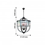 Люстра подвесная Favourite 2058-8P Banker