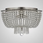 Люстра JACQUELINE CLEAR FLUSH-MOUNT Crystal ImperiumLoft 205817-23