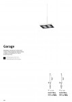 Подвесной светильник Ideal lux GARAGE SP4 SQUARE BIANCO (205823)