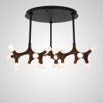 Потолочная люстра SANTANA CH D110 Dark brown ImperiumLoft 205905-23