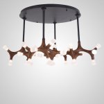 Потолочная люстра SANTANA CH D130 Dark brown ImperiumLoft 205906-23