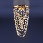 Светильник Elektrostandard Asfour 205V Cry золото, прозрачный