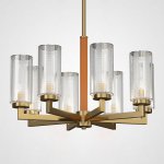 Потолочная люстра ADELEINE L8 Brown ImperiumLoft 206088-23