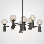 Потолочная люстра ABELINA L16 Black Amber ImperiumLoft 206090-23