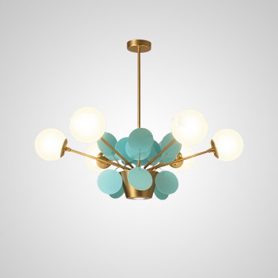 Потолочный светильник MATISSE CH L8 Blue ImperiumLoft 206102-23