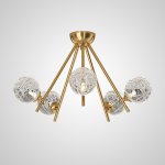 Потолочная люстра INGELA CH L5 Brass ImperiumLoft 206127-23
